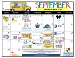 September Calendar - REVISED