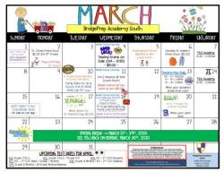 March is here!