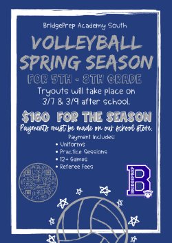 Volleyball Spring Season Information