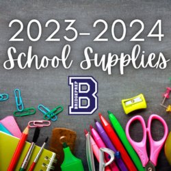 Supply List for 2023-2024!
